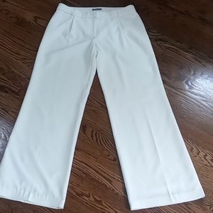 Saint tropez west white dress trouser pants